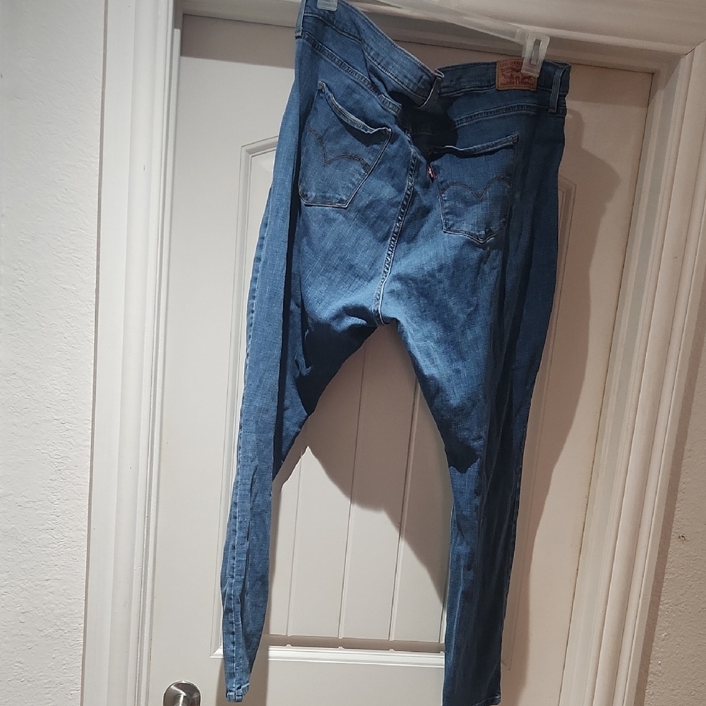 Levi's High Rise Blue Jeans for Women